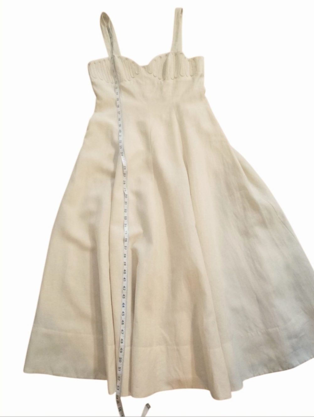 NWT Antonio Melani x Simkins Page Soutache Linen Maxi 10 - Picture 10 of 14
